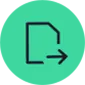 export transaction icon