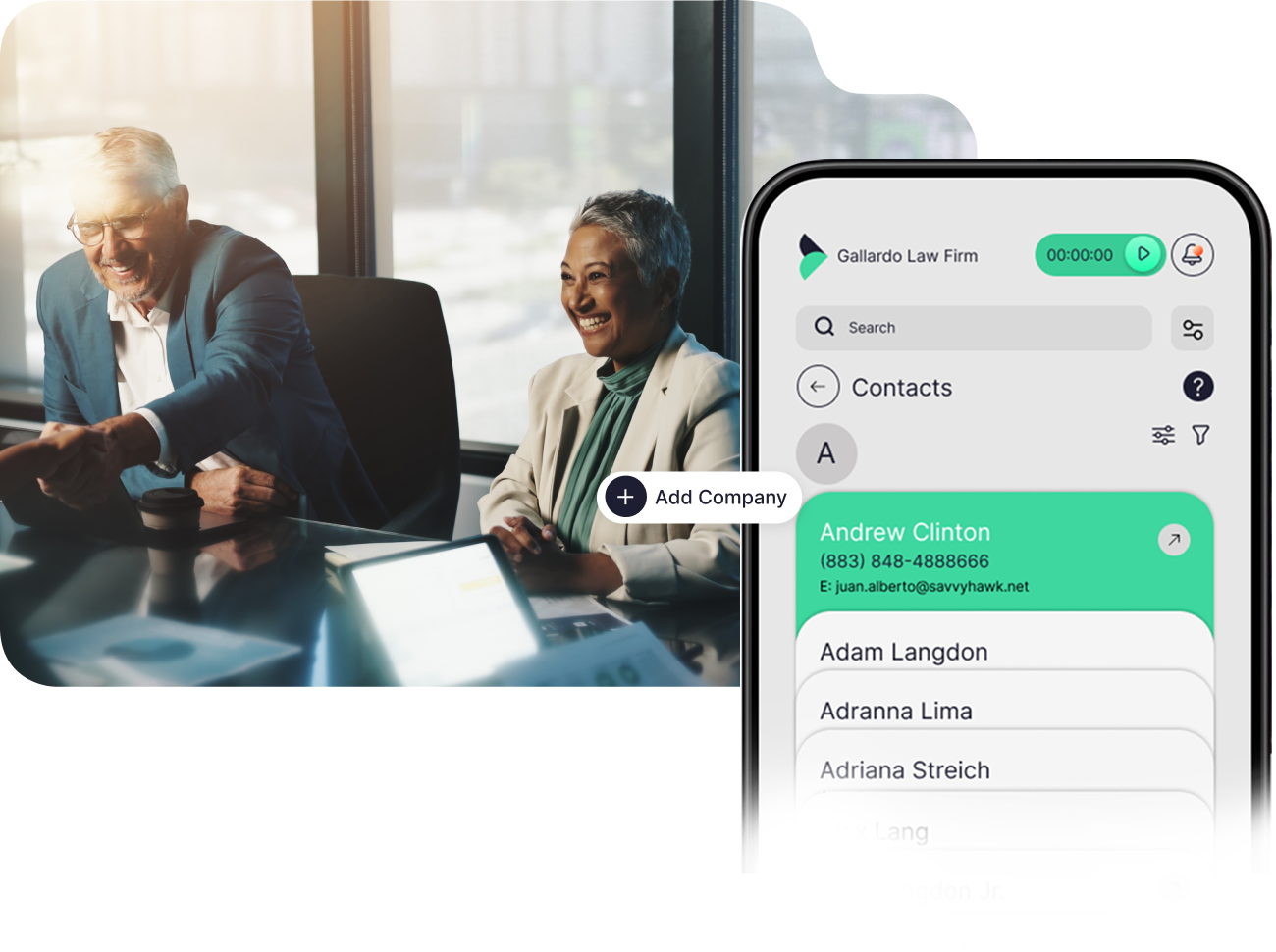 Contact management Client Insight