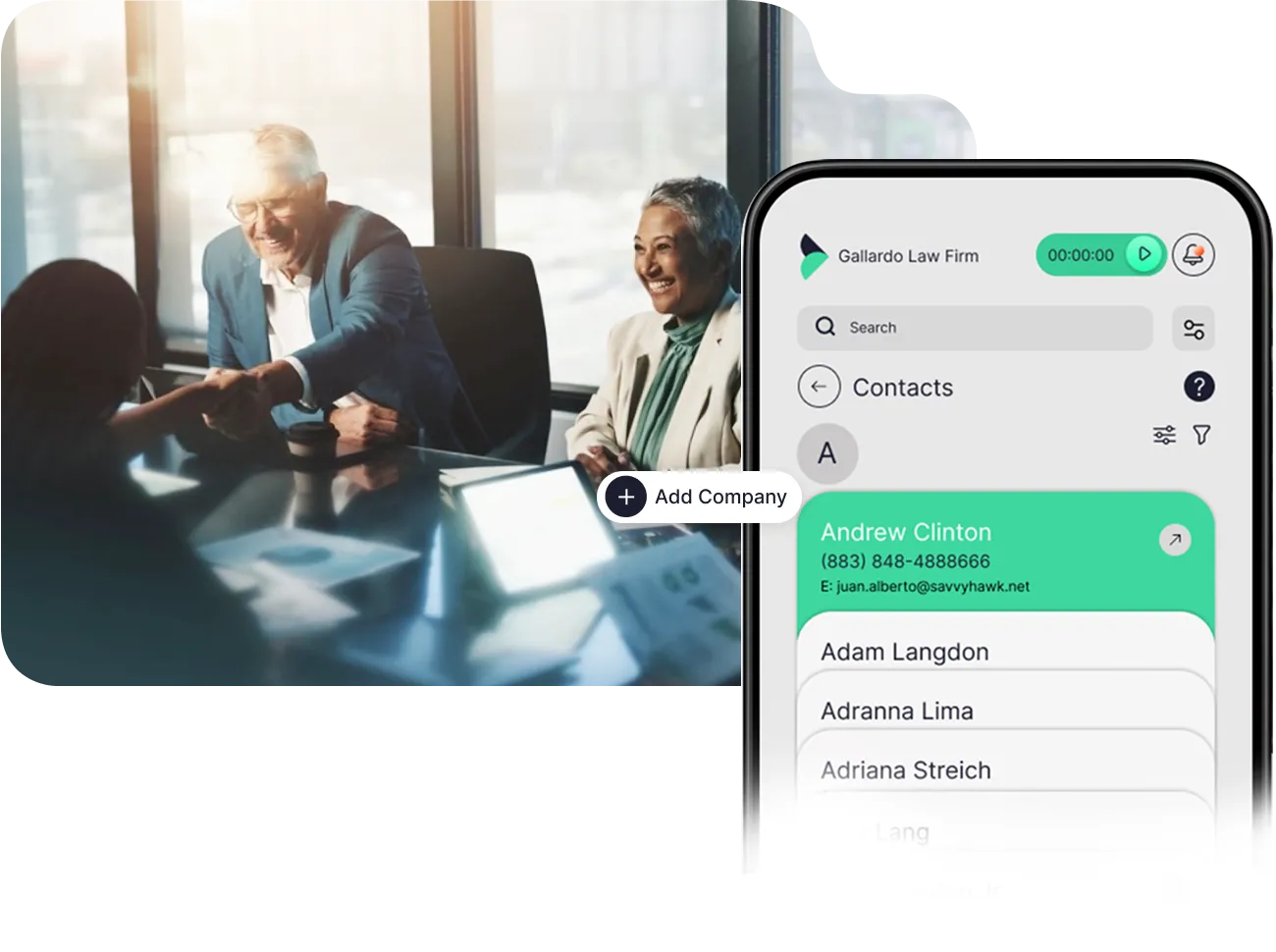 Contact management Client Insight