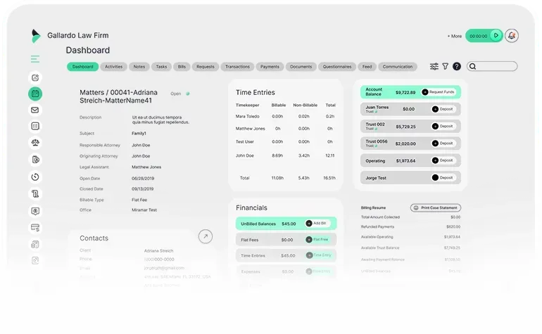 UI Screen Dashboard